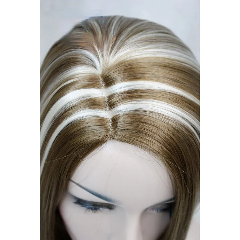 New Women's Wig Short Straight Brown Ladies Natural Hair Wigs Wig Cap