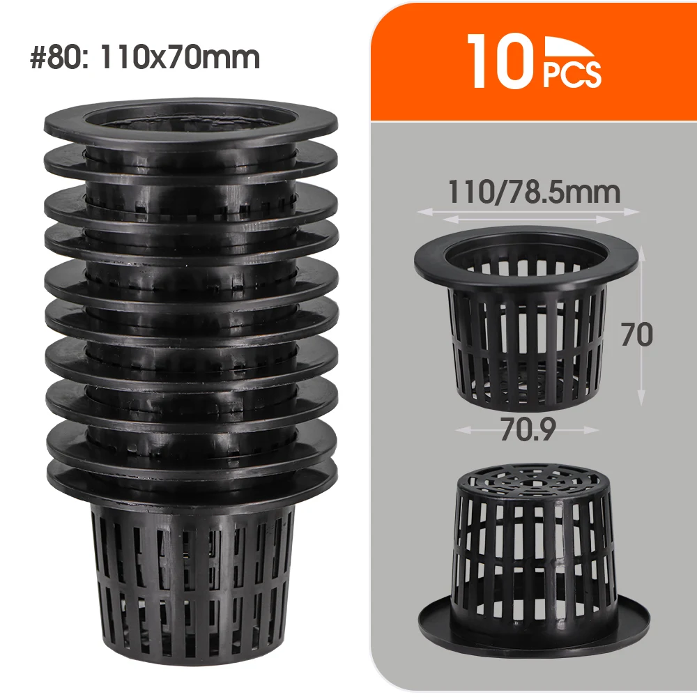 Yooghuge 100 pz Colonizzazione Idroponica Cestino Giardino Verdure