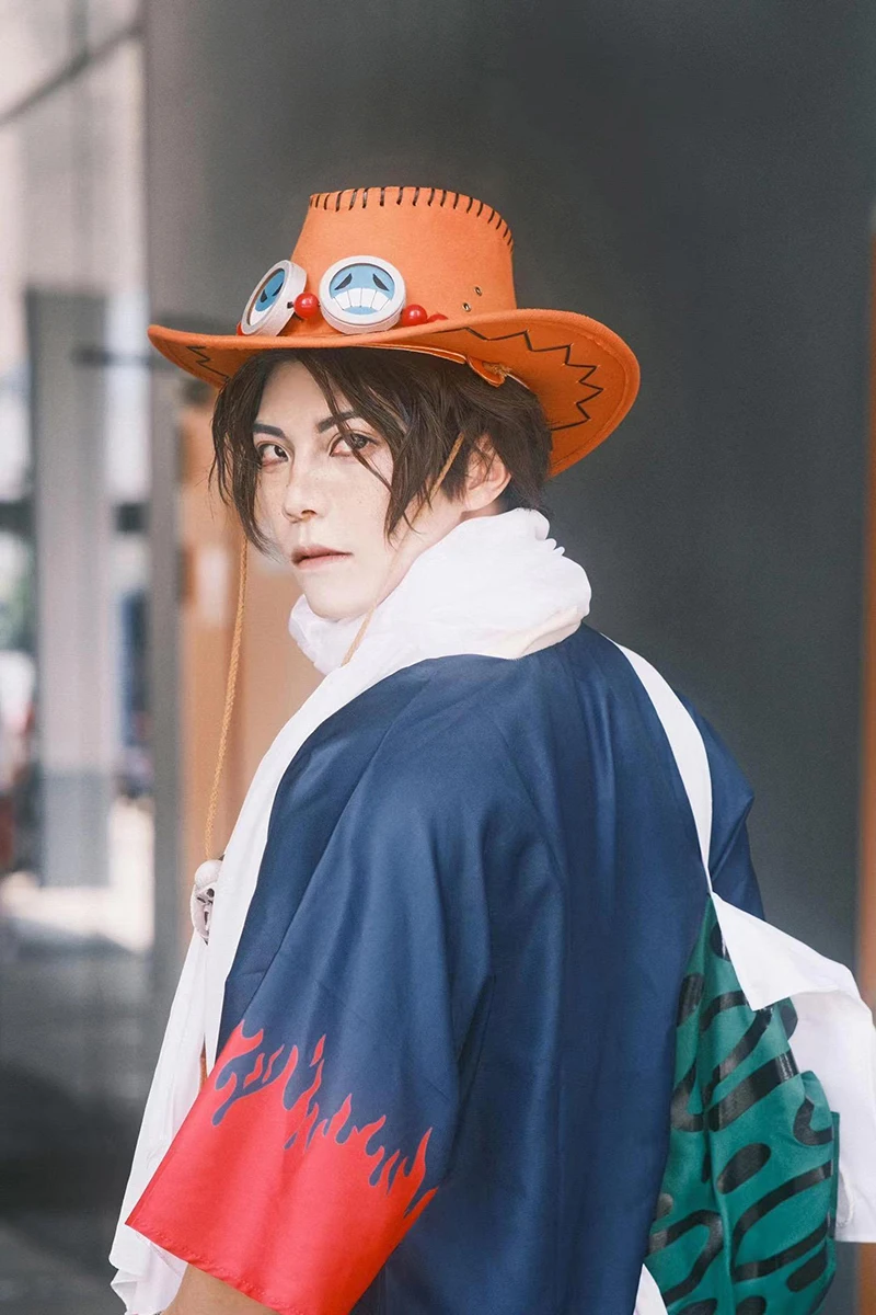 ワンピース コスプレ ONE PIECE 火拳のエース エース 衣装 Sサイズ