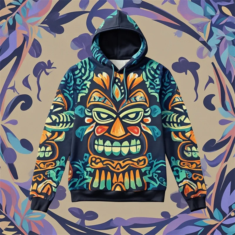 Hawaiian 3D Print Hoodies Oversized Sweatshirts