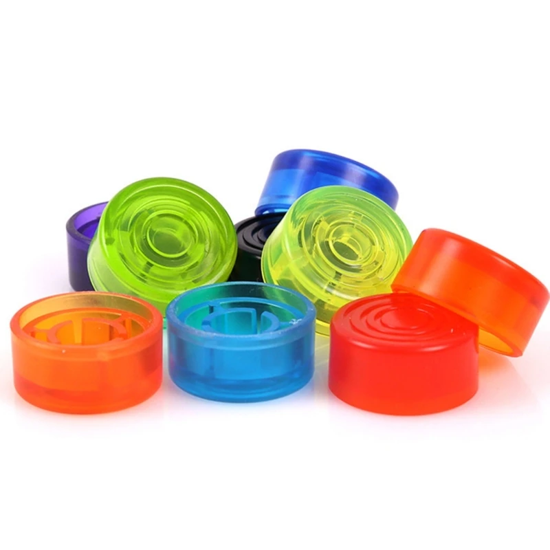 10Pcs/Pack Electric Guitar Effect Pedal Foot Nail Cap Amplifiers Candy Color Foot Switch Toppers Knob Accessories 2.5cm
