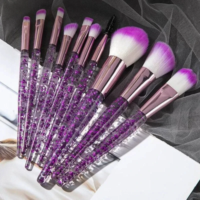 Professional 10-Piece Super Soft Makeup Brush Set