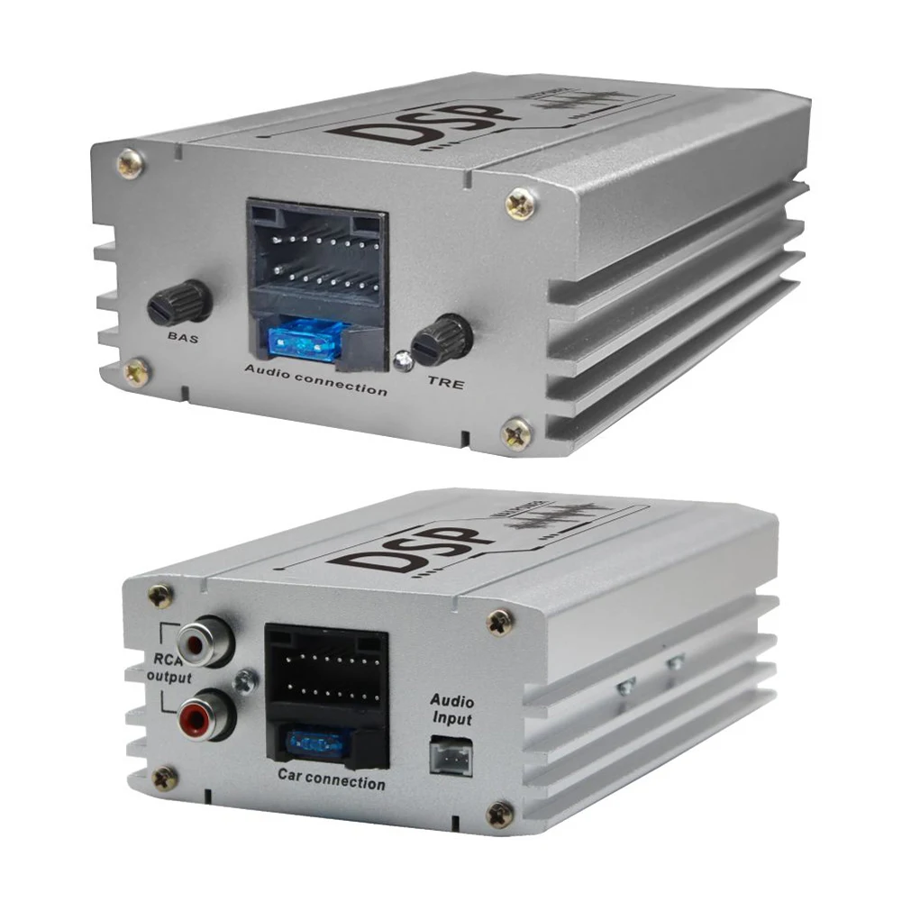 Car DSP Digital Audio Processor 4 In 6 Out Car Audio Digital Signal Processor Support APP Control for Enhancement