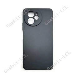 Durable Shockproof TPU Back Cover for Blackview Shark 8 (Black)