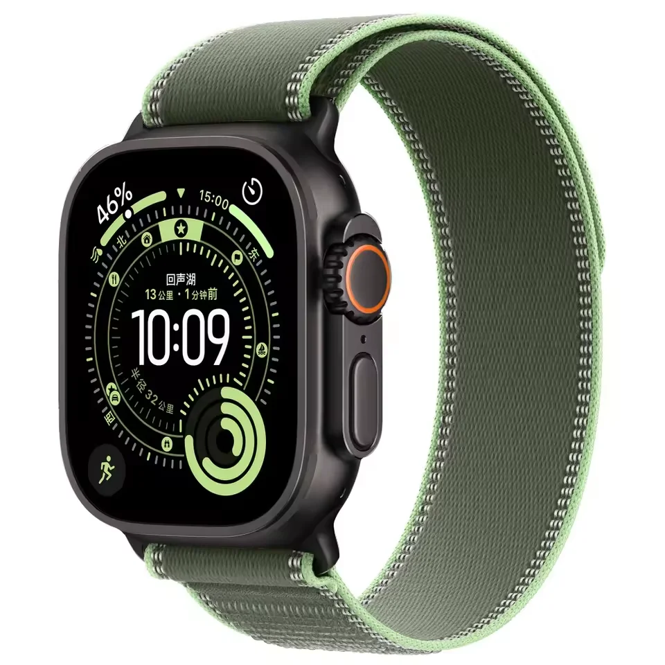 Alpine Trail Loop Ocean Band für Apple Watch Ultra 3 2 49 mm 44 mm 45 mm 46 mm 42 Armband Correa iWatch Serie 11 10 9 8 7 SE Armband – Detail 4