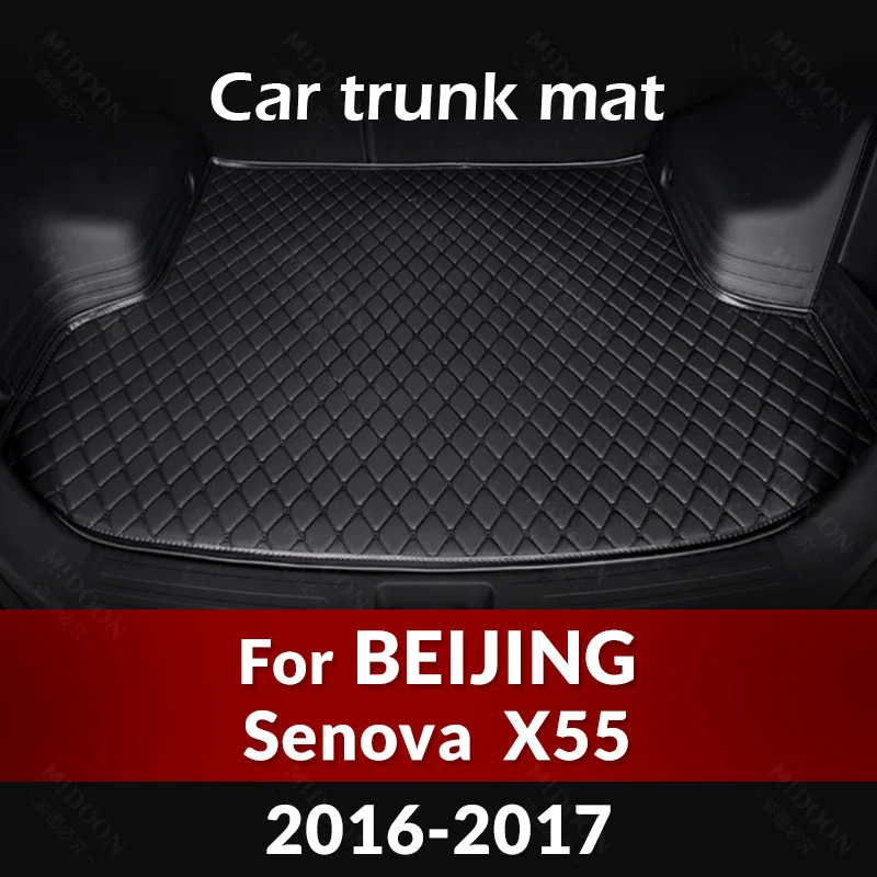 

Car Trunk Mat For Beijing Senova X55 2016 2017 Custom Car Accessories Auto Interior Decoration