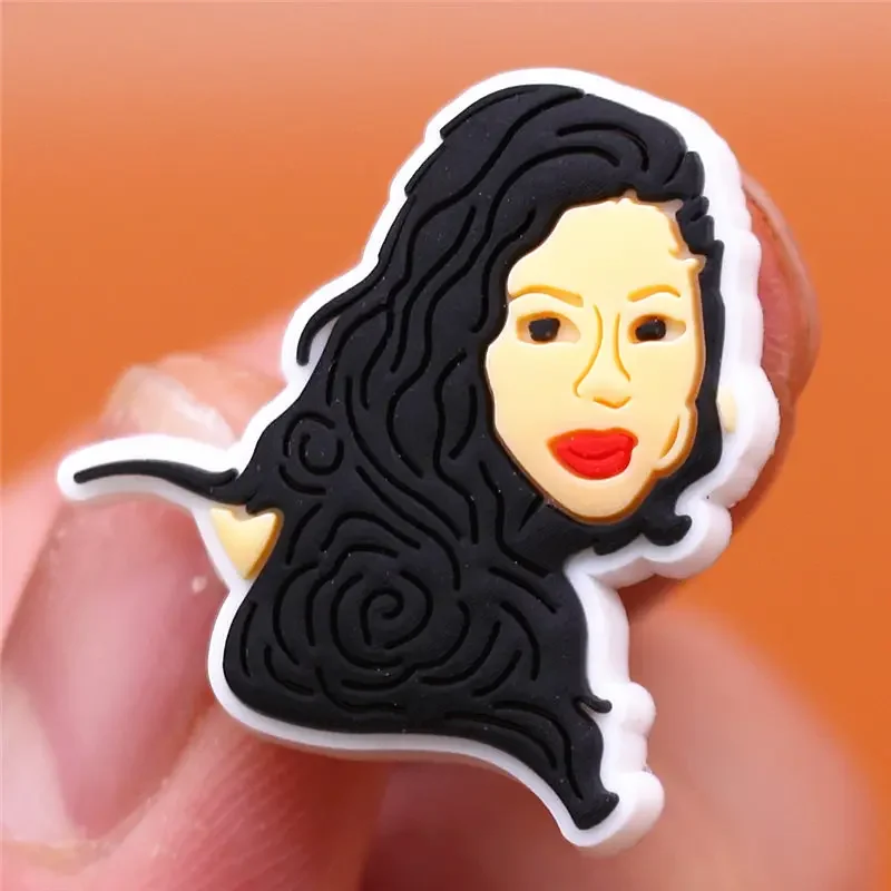 1 Piece Hip Hop Designer Shoe Clip Charm - Selena Style Décor Accessory