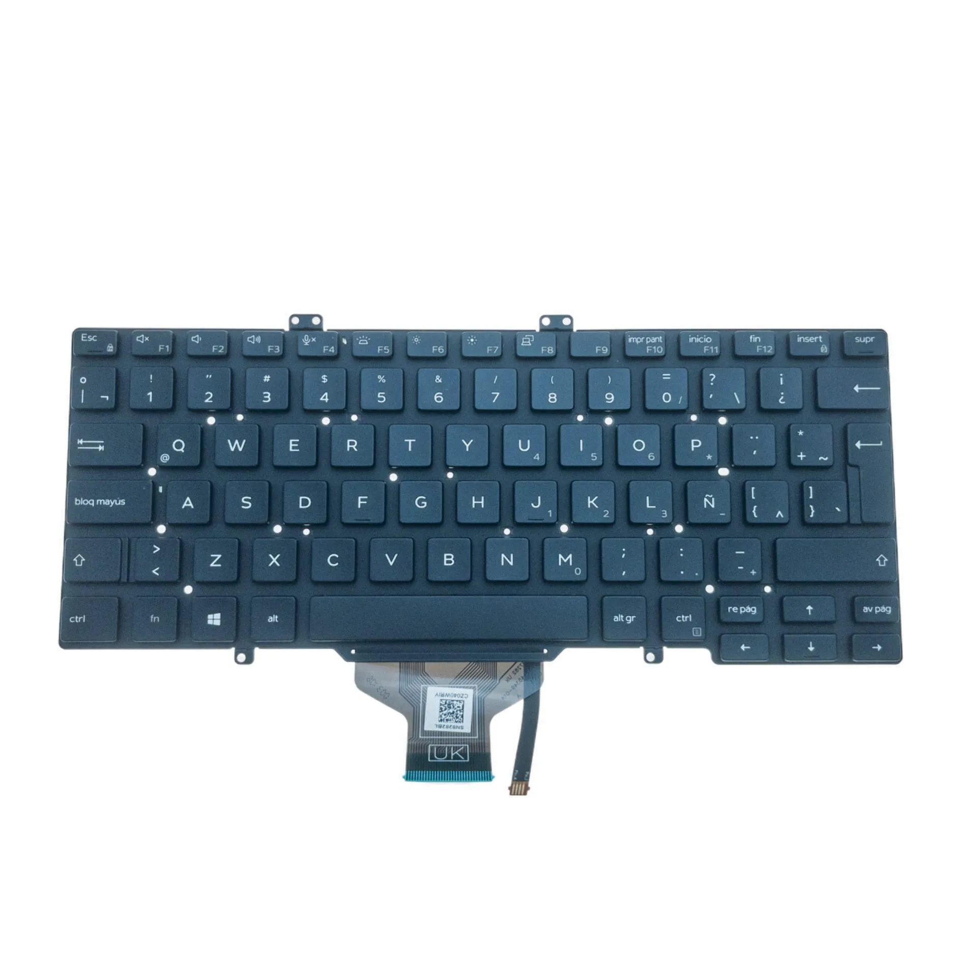 Tastiera Retroilluminata Per Dell Latitude 7400 3400 5400 7410 5401 5411 – Sostituzione Nuova