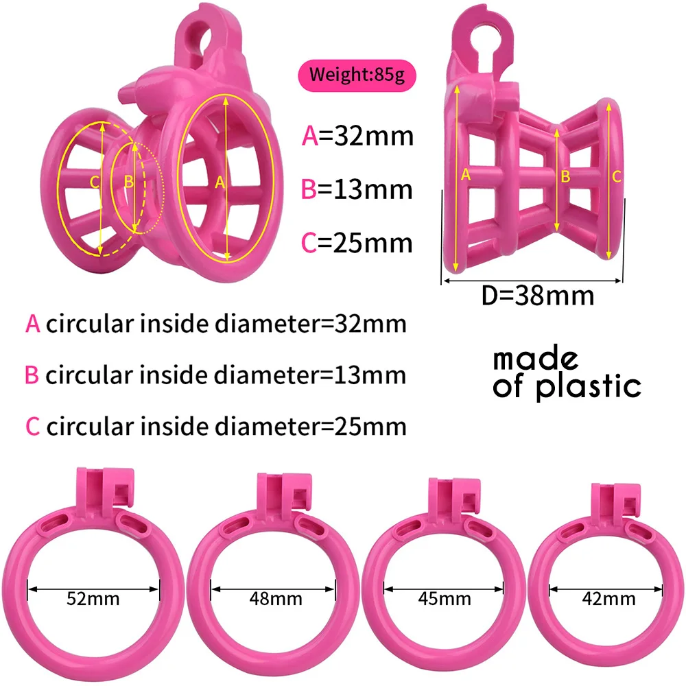 Penis Chastity Cage FRRK Hollow Streamline Male Chastity Cage for Men Stainless Steel Chastity Belt Cock Lock Penis Rings Adults Toy Femboy Sex Shop
