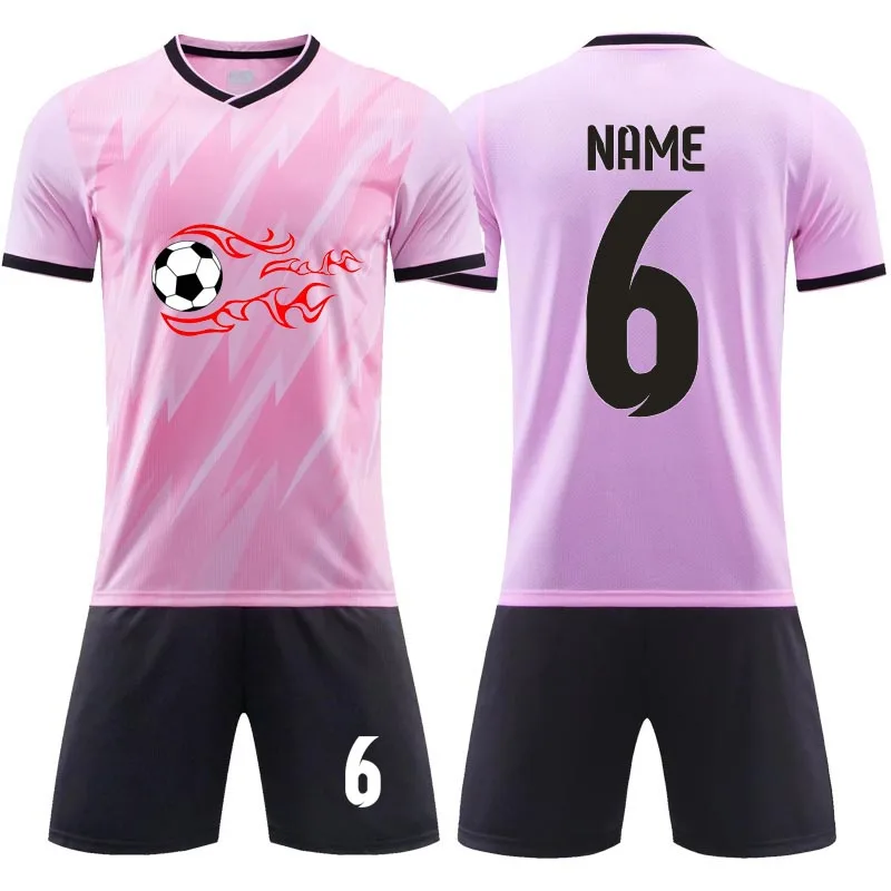Men's Adult Football Jersey Tracksuit Child Soccer Sports Uniform Short Sleeve Kid Training Football Goalkeeper Soccer Jersey