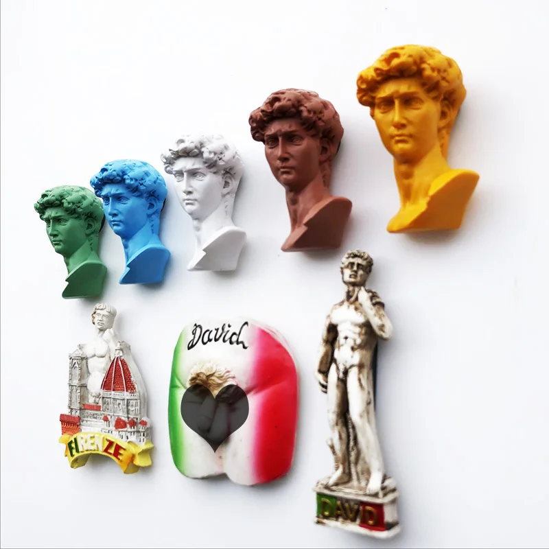 Monopoli alia 3D magnete per frigorifero regalo Souvenir, resina fatta a mano monooli frigorifero magnete collezione di decorazioni per la casa  15