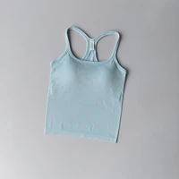 Sports Vest Anti-shock Quick-drying Running Underwear with Chest Pad Fitness Girl Stretch I-shaped Suspender Yoga Bras Clothing - Image 4