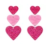 Movie Pink Barbi Kids Cosplay Accessory Wig Hat Earring Set Baby Girl Birthday Party Necklace Bracelet Halloween Christmas Cos 5
