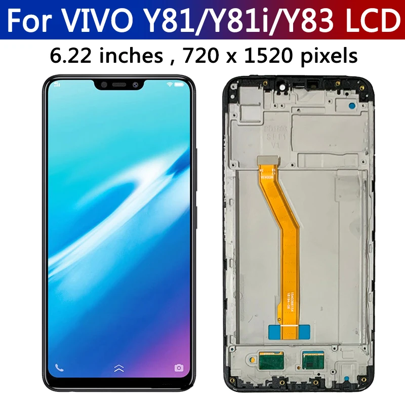 Test for VIVO Y81 Y81i Y83 LCD 1808, 1803, V1732A, 1812,1802