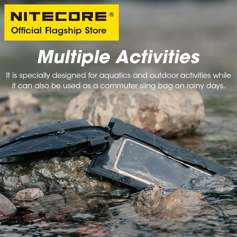 Nitecore SLB01 Outdoor Sling Bag, waterproof shoulder bag