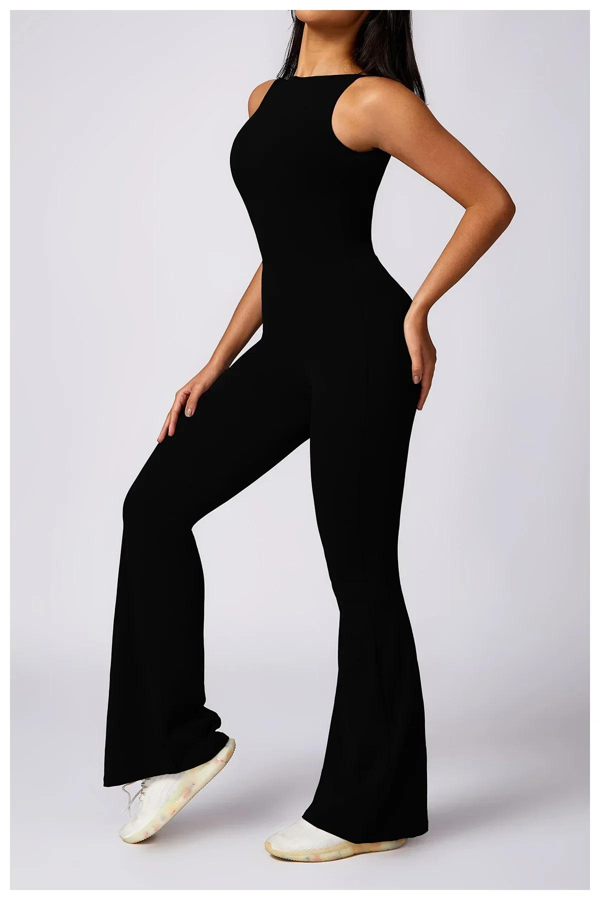 New Gym Sportswear Solid Seamless Women Training Yoga Jumpsuit Push Up One Piece Fitness Rompers Lady Workout Legging Bodysuits