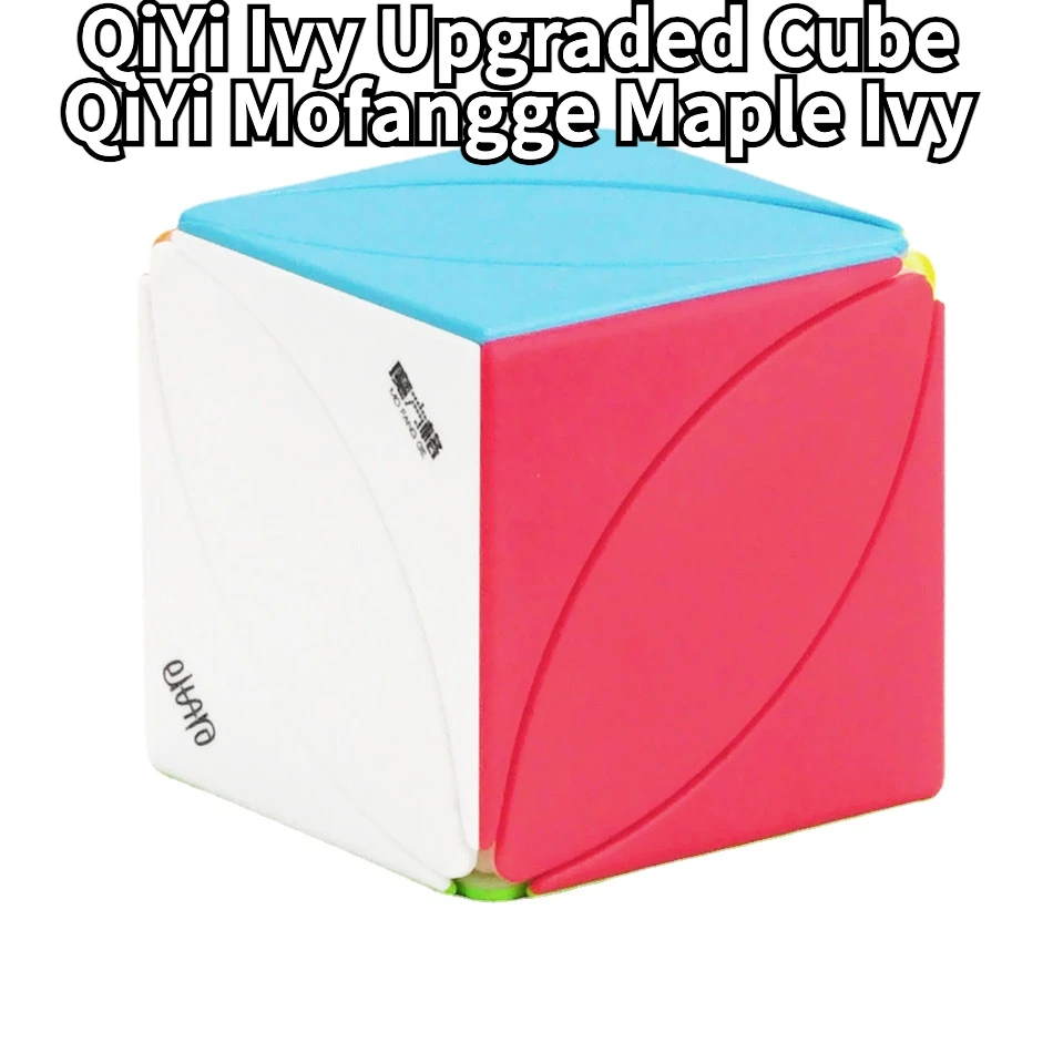 QiYi Ivy Upgraded Version Magic Speed Cube QiYi Mofangge Maple Ivy Magic Cube The Skew Cube Twist Cubes Of Leaf Line 2