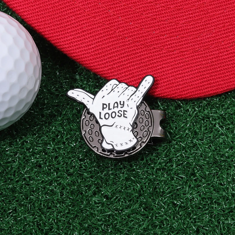 Golf Hat Clip Magnetic Golf Cap Clips with Magnet Mark Golf Ball Position Removable Metal Various Styles Golf Marker Wholesale