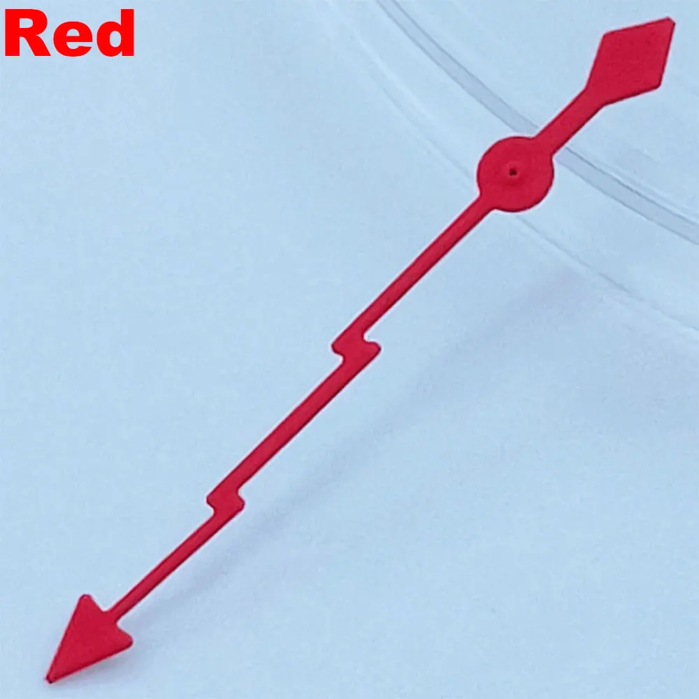 Multi-Color Luminous 13mm Watch Second Hand in Red, Yellow, Purple, and Blue