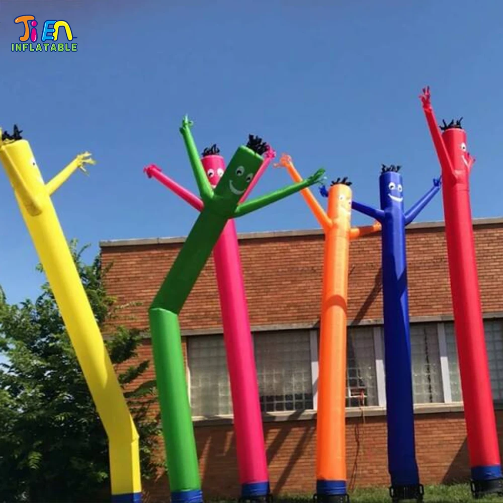 Fast air shipping,6m air dancer tube man,advertise outdoor one single leg dance dancing man,inflatable sky dancer 3