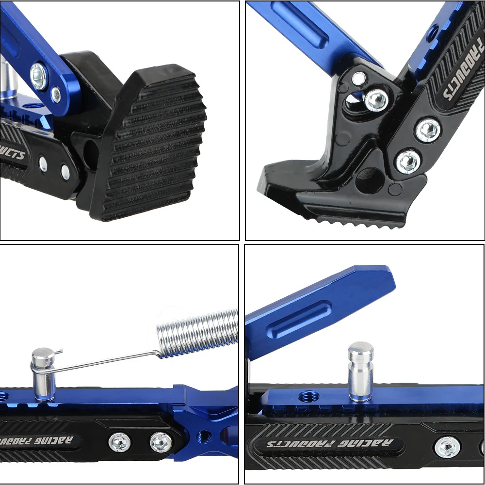 CNC Adjustable Motorcycle Kickstand Foot – Premium Parking Bracket Accessory