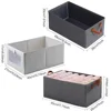 Non Woven Fabric Storage Box T-Shirt Sweater Underwear Foldable Storage Cabinet Drawer Organizer Kid Toy Storage Baskets 6