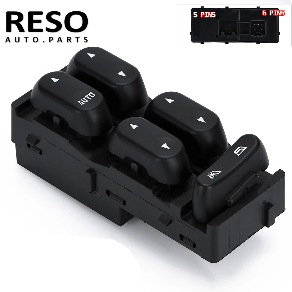 

RESO 1L5Z14529AB Electric Power Window Master Control Switch Button Console For 01-03 Ford Explorer Sport-Trac(Not Explorer)