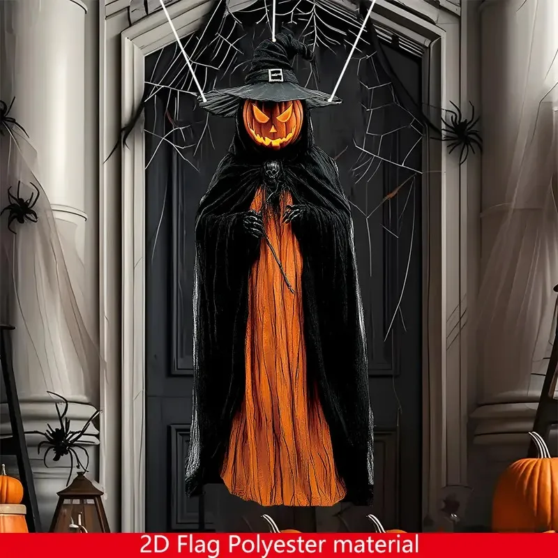 Evil Pumpkin Man Hanging 3