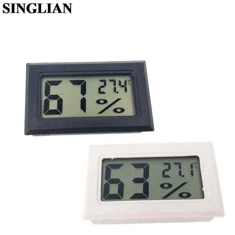 Digital ThermoHygrometer with Clock & LCD DIsplay