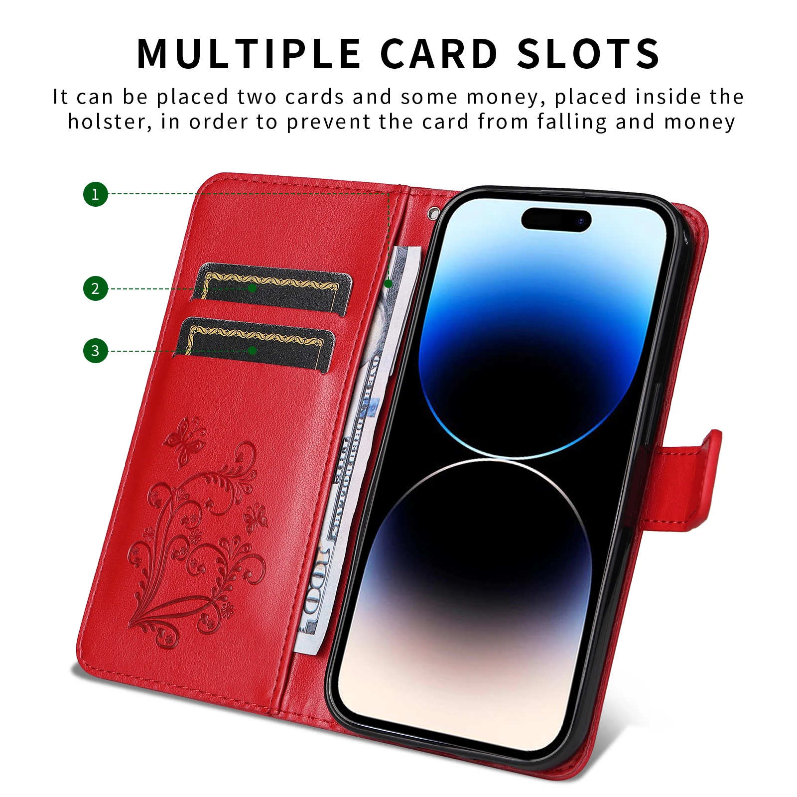 Premium Wallet Case for OPPO Realme Smartphones