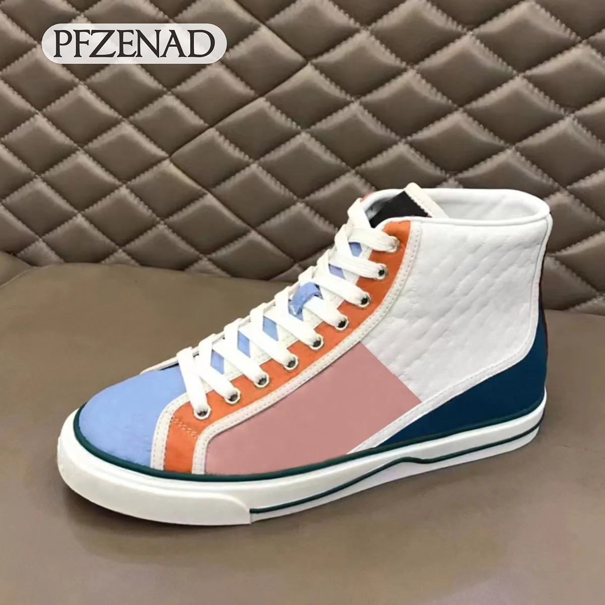 

New High Quality, Exquisite, Retro and Fashionable Genuine Leather High Top Couple Sports Shoes, Size 36-44