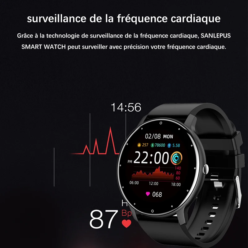 LIGE MONTRE CONNECTÉE Homme avec Appel Bluetooth 1.96 HD IP68 Bluethooth EUR 159,99 - PicClick FR