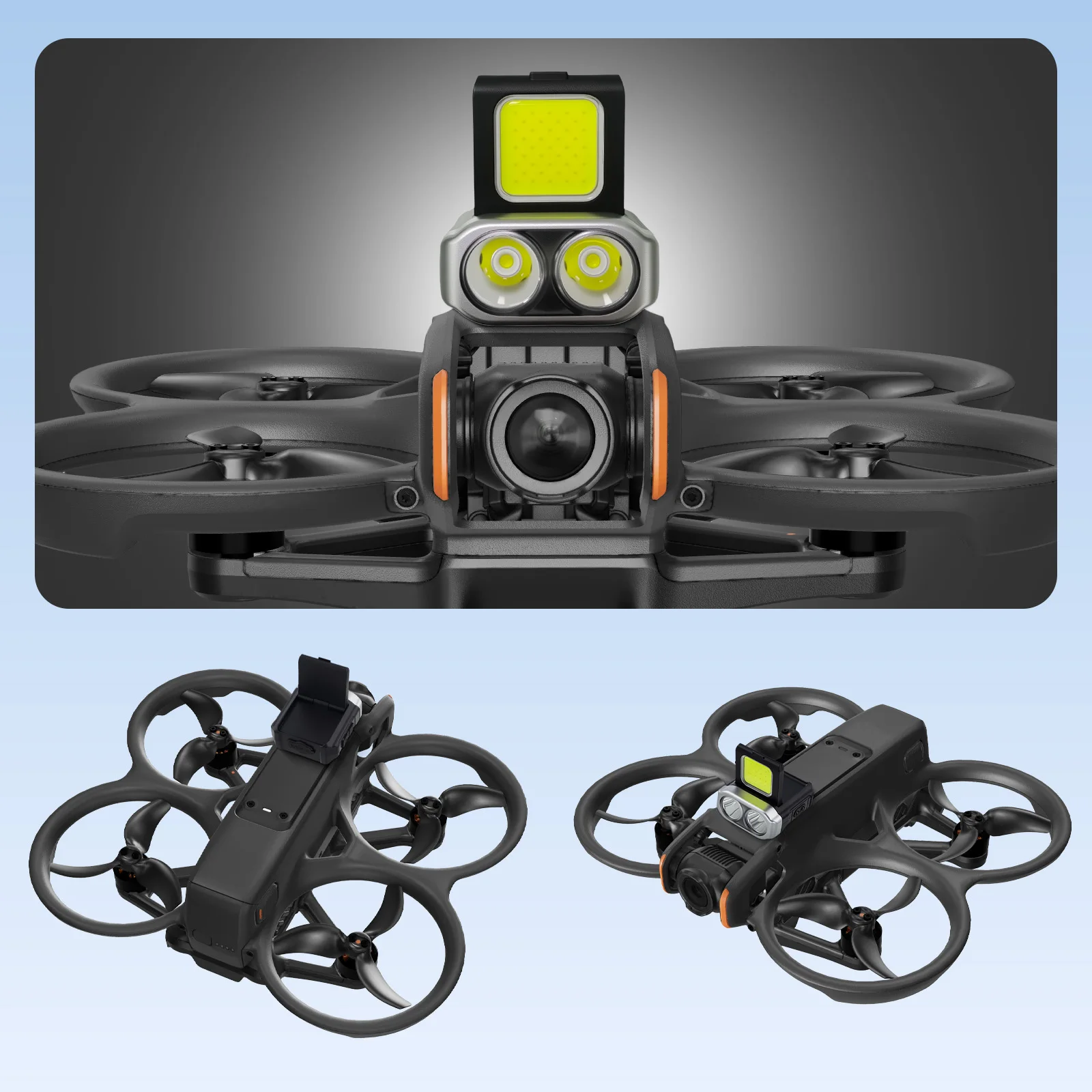 Projecteur LED Drone Haute Luminosité 4 Modes DJI Avata 2 FPV