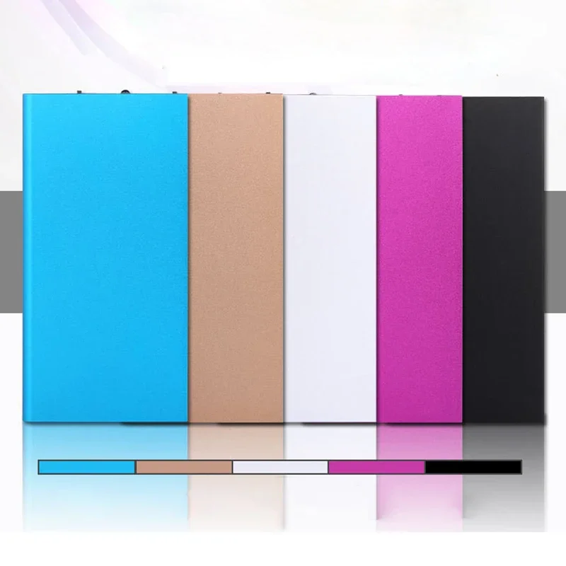 10000mAh Portable Silm Power Bank External Battery Phone Charger Polymer Powerbank for Xiaomi iPhone Samsung Huawei Poverbank 2