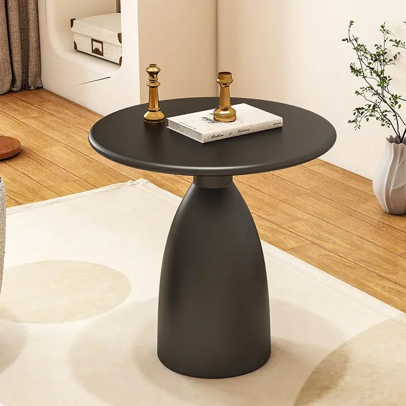 

Simple Modern Side Table Sofa Sideboard Living Room Small Apartment Light Luxury Bedside Table Round Small Mesas Coffee Tables
