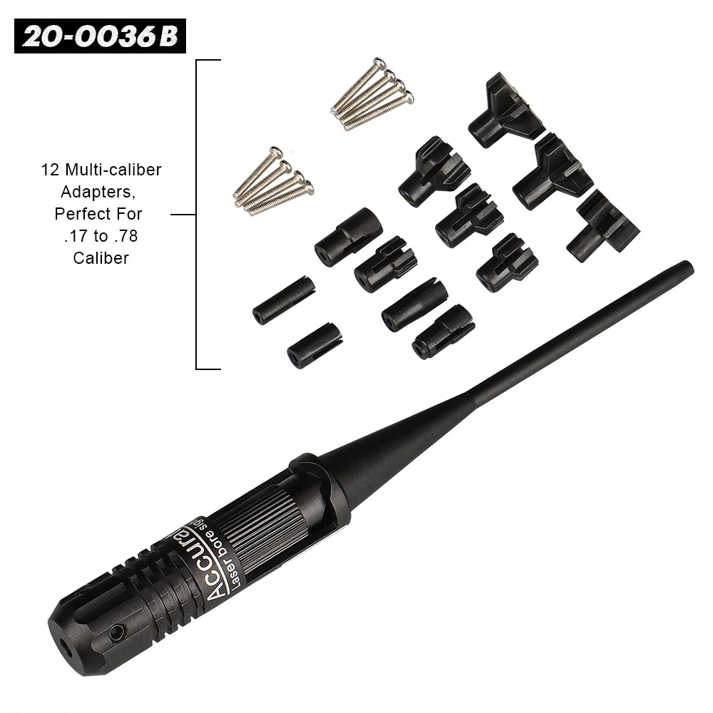 Tactical Laser Bore Sight collimator red dot lasers handguns/rifles Two Types