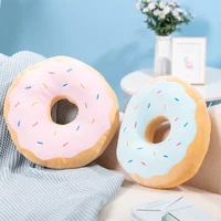 Simulation Donut Pillow Cushion Dessert Shop Gift Girlfriend Home Cushion Children's Playground Decoration 1