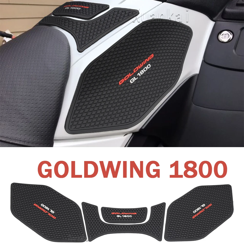 For Honda Goldwing 1800 Fuel Tank Pad GL1800 F6B Tankpad Sticker   GL1800 2011-2017 Motorcycle Gold wing1800 Anti-scratch Tank подстаканник на руль мотоцикла универсальная модификация аксессуары для крепления замена для gl1800 2001 2017