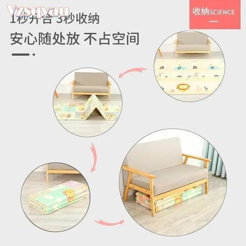 Baby Play Mats Crawling Mats Double Surface Baby Carpet Rug Developing Mat for Children Game Pad in The Nursery Activity Gym XPE