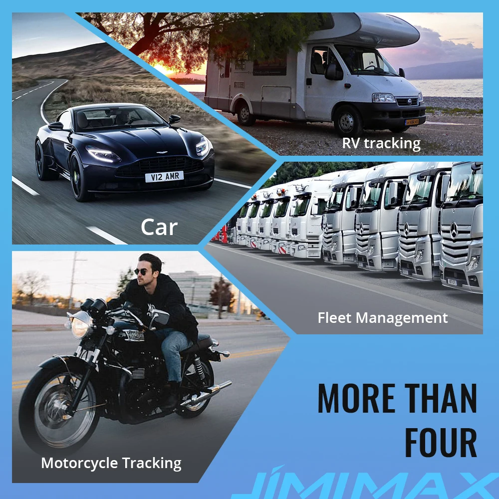JIMIIOT VL103M/D Mini GPS Tracker For Motorcycle 4G Car Alarm Remote Cut-off Fuel Multiple Alerts Vehicle Locator 270mAH Battery gps tracker