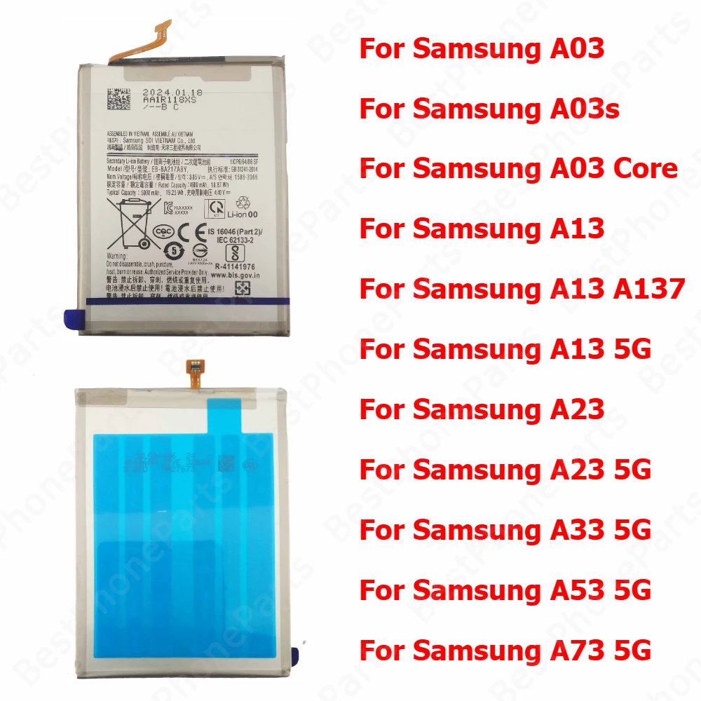 High-Performance Built-in Li-Ion Battery for Samsung Galaxy Smartphones