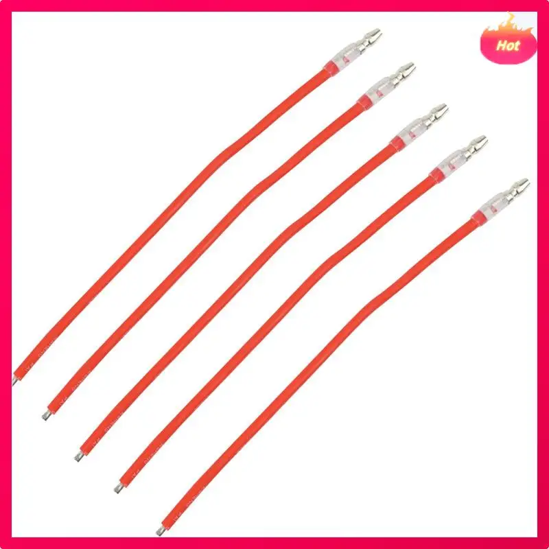 AYHF 20Pcs 16AWG Silicone Wire With 4.0Mm Male Plug Length 10Cm For 380 390 540 550 775 795 Brushed Motor Connection Cable