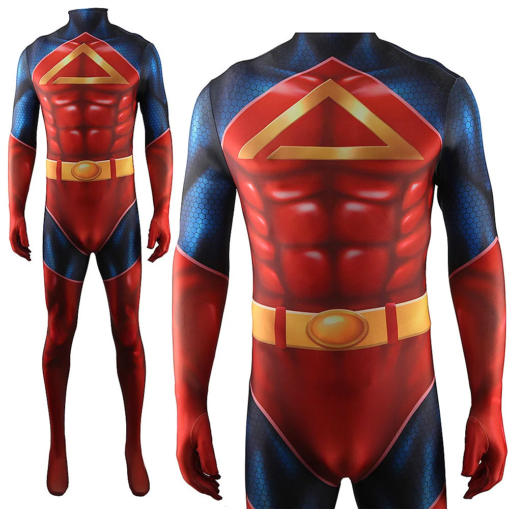 Marvel-Inspired Gladiator (Kallark) Spandex Bodysuit Cosplay Costume for Adults