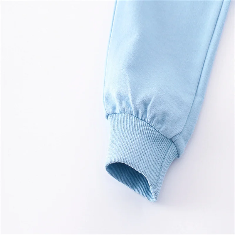 2-7 Jahre Herbst Frühling Grüne Einfarbige Kinder-Jungen-Jogginghose Modische Sporthose Baby Kordelzug Einfarbige Lange Hose – Detail 15