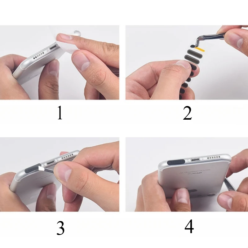 1set Mobile Phone Dustproof Net Stickers Speaker Mesh Handset Dust Accesorios