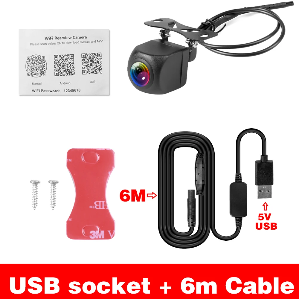 Camara Trasera Coche Wifi Sin Cable - Cámaras Para El Coche - AliExpress