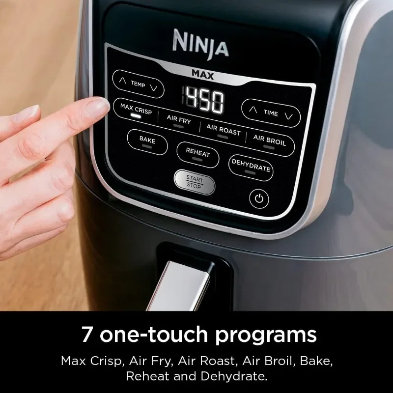 Ninja AF161 Max XL Air Fryer that Cooks, Crisps, Roasts, Bakes, Reheats and Dehydrates, with 5.5 Quart Capacity 3