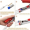 7Pc Coax Cable Crimper Coaxial Compression Tool Kit Wire Stripper With F RG6 RG59 Connectors Stripper Crimping Pliers 2