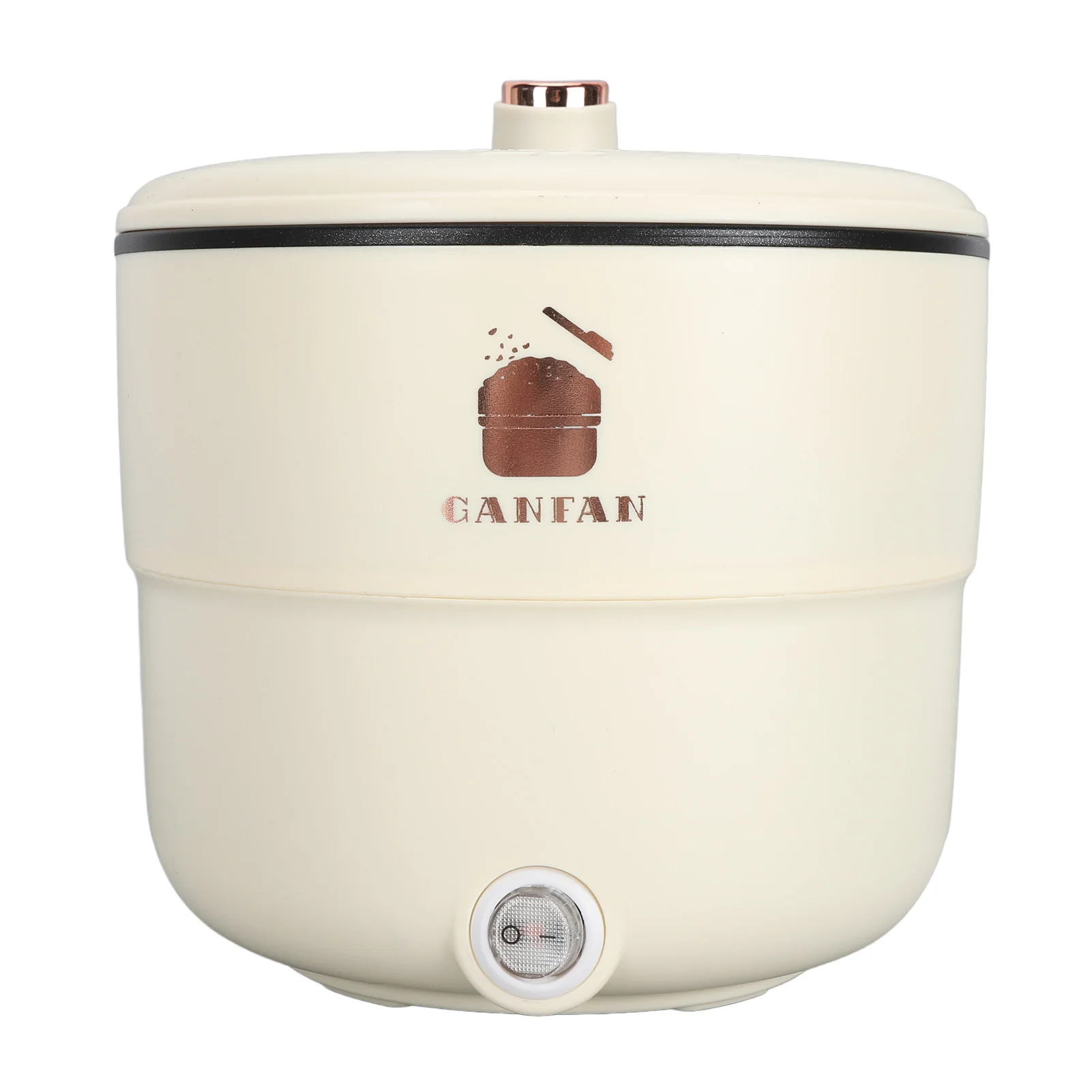Electric Cooking Pot Electric Rice Cooker Anti Scald Multifunctional Anti Stick Coating Double Layers for Noodles