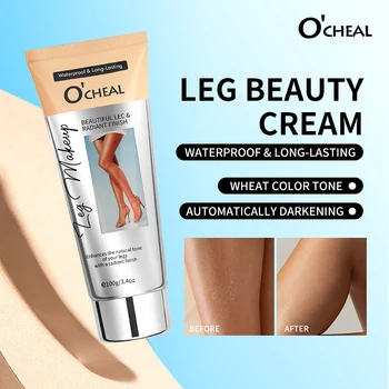 100g Waterproof Leg Concealer Cream Long Lasting Even Skin Tone Foundation Tanning Makeup For Leg Care Beauty Makeup Cosmetics